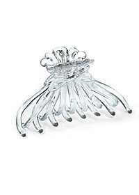 Kẹp càng cua size to 8 răng trong suốt kiểu Hàn Quốc KAH147