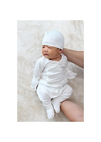 Bộ quần áo cộc cho bé 100% Cotton Lụa – Comfybaby Siêu nhẹ - thoáng mát QACF22042021 size 3-12 tháng