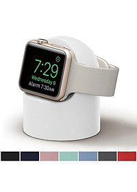 Giá Đỡ dành cho Dock Sạc Apple Watch Silicon Chống Đứt Gãy Dây Đế Sạc Đồng Hồ_ Hàng Nhập Khẩu