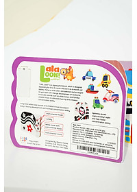 Sách âm thanh Lalalook đồ chơi kích thích thị giác não bộ phát triển cho bé sơ sinh Lalala baby