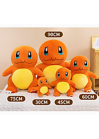 Gấu Bông Pokemon Khủng Long Lửa Charmander Hot (23cm--->90cm) Hàng Xịn Cao Cấp, An Toàn Cho Người Sử Dụng
