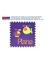 Tấm thảm chơi xếp hình EVA xếp hình lồng vào nhau thân thiện với môi trường dành cho trẻ em để tập bò.