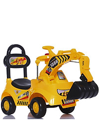 Xe Cẩu ABG Điện Chòi Chân Cho Bé Có Nhạc , Xe Chòi Chân Ô Tô Cần Cẩu-Máy Xúc, Công Dụng Giúp Vận Động Thể Chất Và Tư Duy Sáng Tạo Cho Trẻ Độ Tuổi 1-4  -Hàng Chính Hãng
