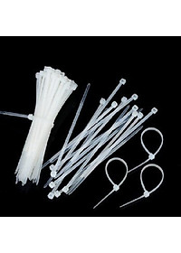 Bó 100 Dây Thít, Dây Rút, Lạt Nhựa Đủ Mọi Kích Cỡ Tiện Lợi