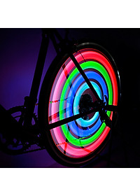 Đèn Led Gắn Tăm Căm Xe Đạp Trang Trí Đẹp Mắt Với Pin Cr2032 (bên trong) MaiLee