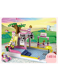 Đồ Chơi Bé Gái Khu vui chơi Công viên Tuổi Thơ 14514 Bằng nhựa ABS an toàn