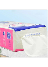 Giấy ăn rút hình chữ nhật dạng cây (1 cây 1680 tờ) và (1 cây 1800 tờ) hình thỏ