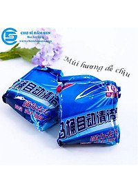 Viên khử mùi tẩy bồn cầu toilet siêu sạch bóng (1 viên), sáp chống ố vàng mùi hôi, diệt sạch vi khuẩn gây hại