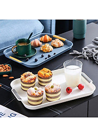 Khay đựng ly chén có rổ thoát nước siêu mỏng nhẹ phù hợp trang trí decor phòng hiện đại