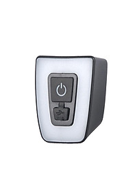 Đèn Xe Đạp Đuôi Led Nhấp Nháy Chớp Vuông Gắn Sau Xe Đạp, Gắn Mũ Bảo Hiểm MaiLee