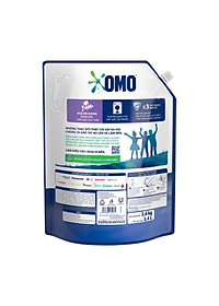 Túi Nước giặt Omo Nước giặt cửa trước hương Lavender Khử mùi thư thái 3.6KG