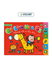 Combo 2 cuốn Bé Làm Họa Sĩ Từ 3-6 Tuổi