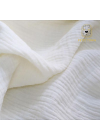 Combo Set Đồ Sơ Sinh 4 Món Vải Xô Muslin (Gối Chống Bẹp Đầu, Gối Chặn, Gối Ôm, Khăn Ủ)