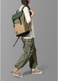 BALO LAPTOP 16 INCH TOMTOC (USA) SLASH FLIP RUCKSACK 18L GREEN T64M1T1GC / A64E1 / A64-E1D1 / A64-E1G1 - Hàng Chính Hãng