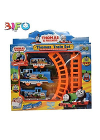 Đồ chơi xếp hình đường ray tàu hỏa chạy bằng pin cho bé