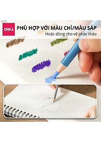 Sổ Vẽ Chuyên Dụng A3 A4 A5 Dmast Cao Cấp Deli - 160/ 300gsm Vẽ Chì Phác Họa Sketchnote Màu Nước Cơ Bản Chuyên Nghiệp