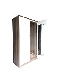 Tủ Áo MDF Phủ Melamine Màu Nết Cánh Trắng Viva Cao Cấp Gía Rẻ