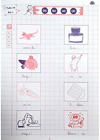 Luyện Tập Tiếng Việt 1 - Tập 2 (Trình Bày Trên Giấy Ô Li)