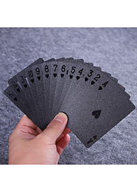 Bộ Bài PVC Mạ Vàng 24K Mạ Bạc Cao Cấp Chất Liệu Đàn Hồi, Bộ Bài Tây Poker Polieste Không Thấm Nước, Hàng Chính Hãng