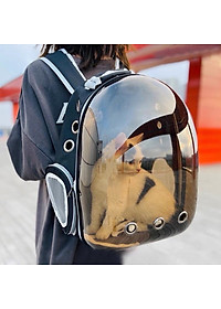 Balo phi hành gia trong suốt Balo thú cưng vận chuyển chó mèo (Tặng kèm tấm lót) hàng chính hãng thương hiệu Kún Miu