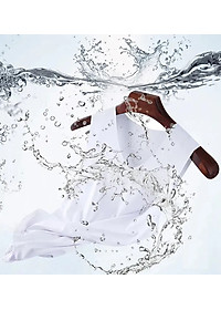 Áo lót nam áo ba lỗ body sát nách cổ chữ V vải lụa lạnh mát không đường may cao cấp