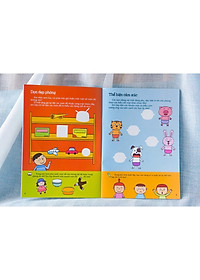 Sách - 300 miếng bóc dán sticker thông minh cho bé 3-12 tuổi (Đinh Tị)