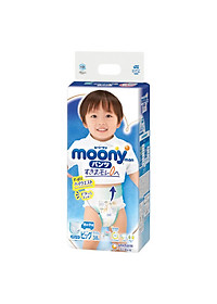 Tã/Bỉm Quần Cao Cấp Moony Size M58, L44 (BOY/GIRL), XL38 (BOY/GIRL), XXL26 (BOY/GIRL)