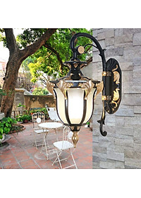 Đèn tường LONSA phong cách cổ điển trang trí nội, ngoại thất sang trọng - kèm bóng LED chuyên dụng (6682).