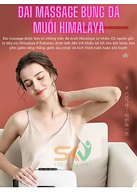Đai Massage Bụng Hỗ Trợ tan Mỡ Bụng, Xoa Bóp Cùng Lúc Làm Nóng, Mát Xa Cổ Vai Lưng Đùi