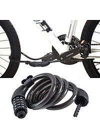 Khóa dây xe đạp 5 số dài 1,2m