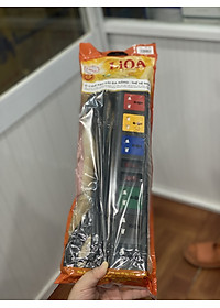 Ổ CẮM KÉO DÀI LIOA 3 CHẤU 6 LỖ ĐA NĂNG DÂY DÀI 3M MODEL 6D32N