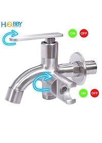Bộ củ sen và vòi xịt rửa đa năng inox 304 Hobby home decor GXT dây 1.5m