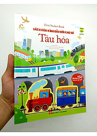 First Sticker Book - Sách Dán Hình Đầu Đời Cho Bé - Tàu Hỏa