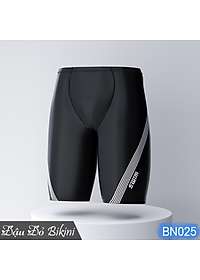 Bộ bơi nam cộc tay loại đẹp, set quần áo bơi ít thấm nhanh khô, form thể thao mạnh mẽ, chất thun bơi lạnh dày dặn mịn mát | BN025