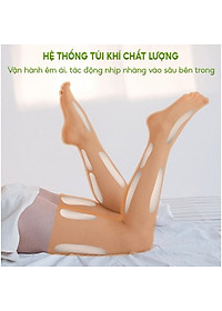 Máy Nén Ép Trị Liệu Suy Giãn Tĩnh Mạch Chân Nikio NK-287 - Massage Chân Bằng Công Nghệ Túi Khí Tân Tiến Với Áp Suất 50 Kpa - Tích Hợp Nhiệt Sưởi Ấm Đầu Gối - Tăng Tuần Hoàn Máu, Hỗ Trợ Cải Thiện Suy Giãn Tĩnh Mạch Và Đau Nhức Chân