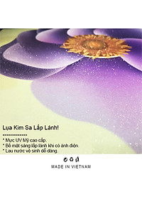 Bộ tranh 3 Bức - Tranh treo tường  phòng khách- Tranh Hoa 3D Hiện Đại H60190 /Gỗ MDF cao cấp phủ kim sa/ Chống ẩm mốc, mối mọt/Bo viền góc tròn