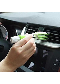 chổi vệ sinh cửa gió điều hoà xe hơi, chổi quét bụi bàn phím máy tính, cây lau nội thất taplo xe, bàn chải quét cửa gió