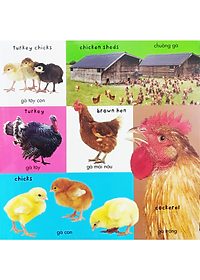 100 Từ Vựng Đầu Tiên Về Trang Trại - Bộ Sách Từ Vựng Đầu Đời Cho Bé