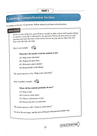 Practice Test for the Toefl Junior Standard Test