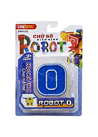 Đồ Chơi Lắp Ráp Biến Hình Robot Chữ Số 0 - Cresta DK81222