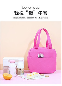 Túi Xách Đựng Hộp Cơm Giữ Nhiệt Mẫu Mới Siêu Hót - Chính Hãng 