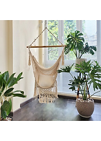 Võng xích đu treo Tín Thành Phát – Đan thủ công tinh tế, mang phong cách sang trọng