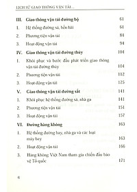 Lịch Sử Giao Thông Vận Tải Việt Nam Từ Năm 1945 Đến Năm 1975 (Sách chuyên khảo)