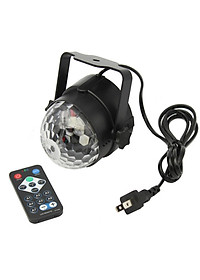Đèn nháy led pha lê mini RGB giá rẻ,dải led chuyển động đa màu,đa hình,cảm biến nhạc có remote