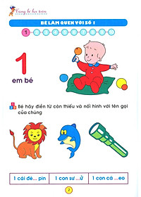 Chuẩn Bị Cho Bé Vào Lớp 1 - Cùng Bé Học Toán (Quyển 5) (Tái Bản 2020)