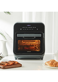 Lò nướng chân không kết hợp chức năng hấp Lock&Lock EJF693GRY Steam Air Fryer Oven (12.5 Lít) - Hàng chính hãng