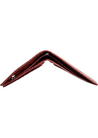 Bộ Ví & Thắt Lưng Nam Vân Cá Sấu Huy Hoàng HT2121-HT4115 (23 x 11,5 cm) - Đen