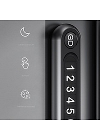 Bảng số điện thoại cao cấp trên ô tô DK-GD211