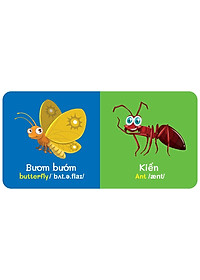 Sách - combo 9 Quyển Từ Điển Bằng Hình Đầu Tiên Của Bé Từ 0-6 tuổi - Song Ngữ Anh- Việt (Các trang đều là Bìa Cứng) vàng