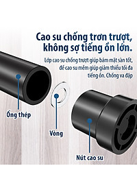 BG Sàn nhún 50 INCH Đệm bật nhún cao cấp có tay cầm Trampoline dành cho mọi lứa tuổi (hàng nhập khẩu)